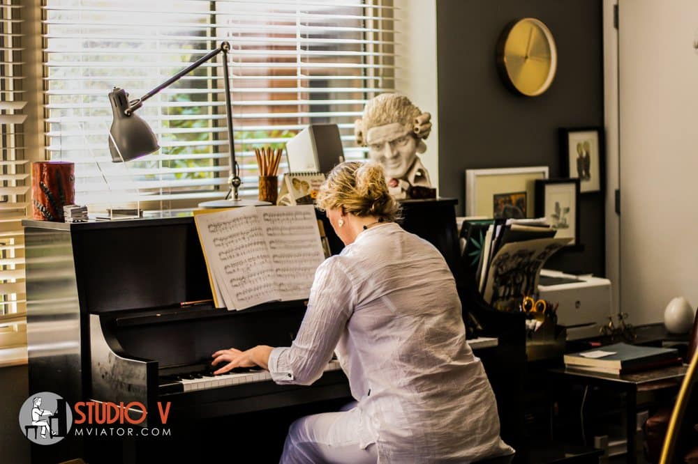 Matthew J Viator- Studio V Student playing chopin