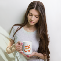 Om Symbol Meditation Mug